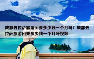 成都去拉萨旅游团要多少钱一个月呀？成都去拉萨旅游团要多少钱一个月呀视频