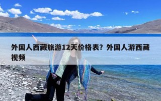 外国人西藏旅游12天价格表？外国人游西藏视频