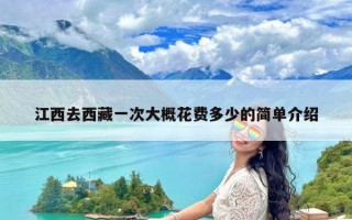 江西去西藏一次大概花费多少的简单介绍