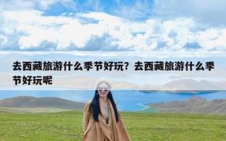 去西藏旅游什么季节好玩？去西藏旅游什么季节好玩呢