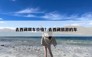 去西藏跟车价格？去西藏旅游的车