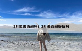 3月能去西藏吗？3月去西藏好玩吗