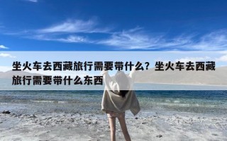 坐火车去西藏旅行需要带什么？坐火车去西藏旅行需要带什么东西