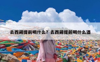 去西藏提前喝什么？去西藏提前喝什么酒