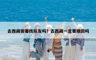 去西藏需要找队友吗？去西藏一定要跟团吗