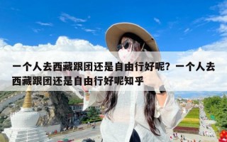 一个人去西藏跟团还是自由行好呢？一个人去西藏跟团还是自由行好呢知乎