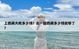 上西藏大概多少钱？去一趟西藏多少钱就够了?