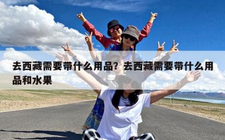 去西藏需要带什么用品？去西藏需要带什么用品和水果