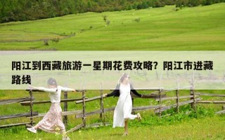 阳江到西藏旅游一星期花费攻略？阳江市进藏路线