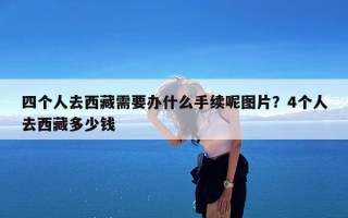 四个人去西藏需要办什么手续呢图片？4个人去西藏多少钱
