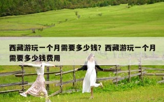 西藏游玩一个月需要多少钱？西藏游玩一个月需要多少钱费用