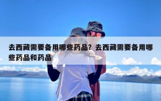 去西藏需要备用哪些药品？去西藏需要备用哪些药品和药品