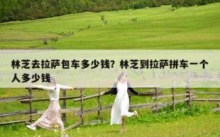 林芝去拉萨包车多少钱？林芝到拉萨拼车一个人多少钱
