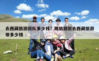 去西藏旅游团队多少钱？跟旅游团去西藏旅游带多少钱
