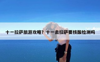十一拉萨旅游攻略？十一去拉萨要核酸检测吗