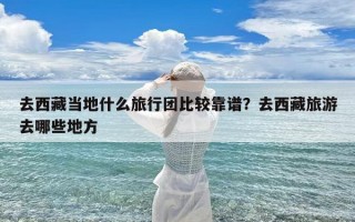 去西藏当地什么旅行团比较靠谱？去西藏旅游去哪些地方