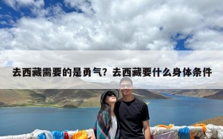去西藏需要的是勇气？去西藏要什么身体条件