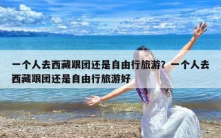 一个人去西藏跟团还是自由行旅游？一个人去西藏跟团还是自由行旅游好