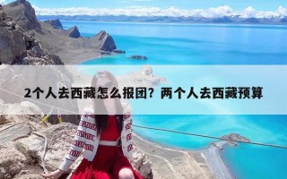 2个人去西藏怎么报团？两个人去西藏预算