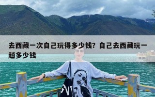 去西藏一次自己玩得多少钱？自己去西藏玩一趟多少钱