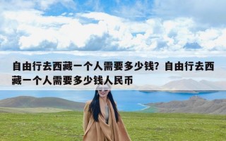 自由行去西藏一个人需要多少钱？自由行去西藏一个人需要多少钱人民币