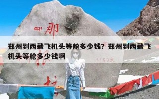 郑州到西藏飞机头等舱多少钱？郑州到西藏飞机头等舱多少钱啊