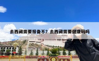 去西藏需要报备不？去西藏需要健康码吗