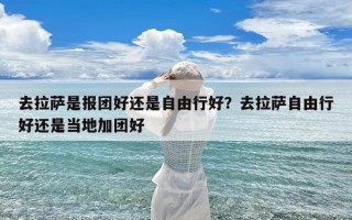 去拉萨是报团好还是自由行好？去拉萨自由行好还是当地加团好
