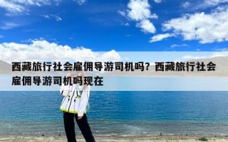 西藏旅行社会雇佣导游司机吗？西藏旅行社会雇佣导游司机吗现在