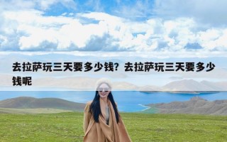 去拉萨玩三天要多少钱？去拉萨玩三天要多少钱呢