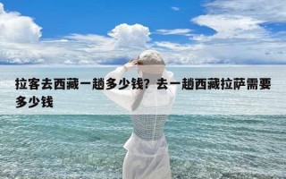 拉客去西藏一趟多少钱？去一趟西藏拉萨需要多少钱