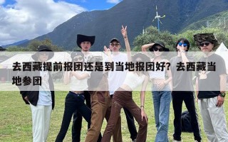 去西藏提前报团还是到当地报团好？去西藏当地参团