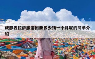 成都去拉萨旅游团要多少钱一个月呢的简单介绍