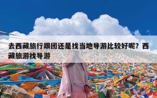 去西藏旅行跟团还是找当地导游比较好呢？西藏旅游找导游