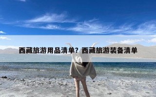 西藏旅游用品清单？西藏旅游装备清单