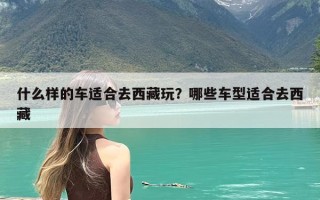 什么样的车适合去西藏玩？哪些车型适合去西藏