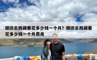 跟团去西藏要花多少钱一个月？跟团去西藏要花多少钱一个月费用