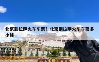 北京到拉萨火车车票？北京到拉萨火车车票多少钱