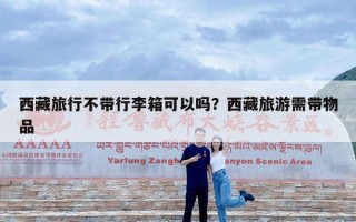 西藏旅行不带行李箱可以吗？西藏旅游需带物品