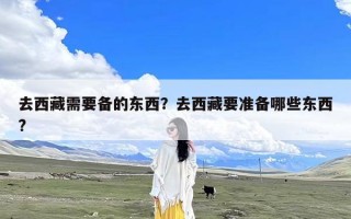 去西藏需要备的东西？去西藏要准备哪些东西?