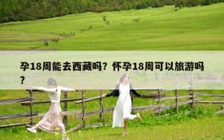 孕18周能去西藏吗？怀孕18周可以旅游吗?