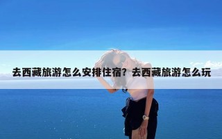 去西藏旅游怎么安排住宿？去西藏旅游怎么玩