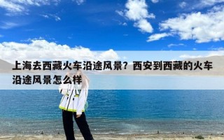 上海去西藏火车沿途风景？西安到西藏的火车沿途风景怎么样