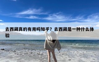 去西藏真的有用吗知乎？去西藏是一种什么体验