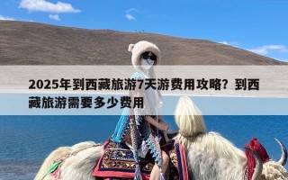 2025年到西藏旅游7天游费用攻略？到西藏旅游需要多少费用
