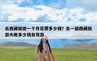 去西藏旅游一个月花费多少钱？去一趟西藏旅游大概多少钱自驾游