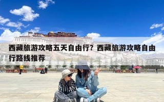 西藏旅游攻略五天自由行？西藏旅游攻略自由行路线推荐