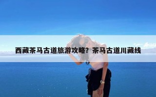 西藏茶马古道旅游攻略？茶马古道川藏线