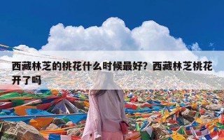 西藏林芝的桃花什么时候最好？西藏林芝桃花开了吗