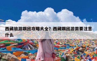 西藏旅游跟团攻略大全？西藏跟团游需要注意什么